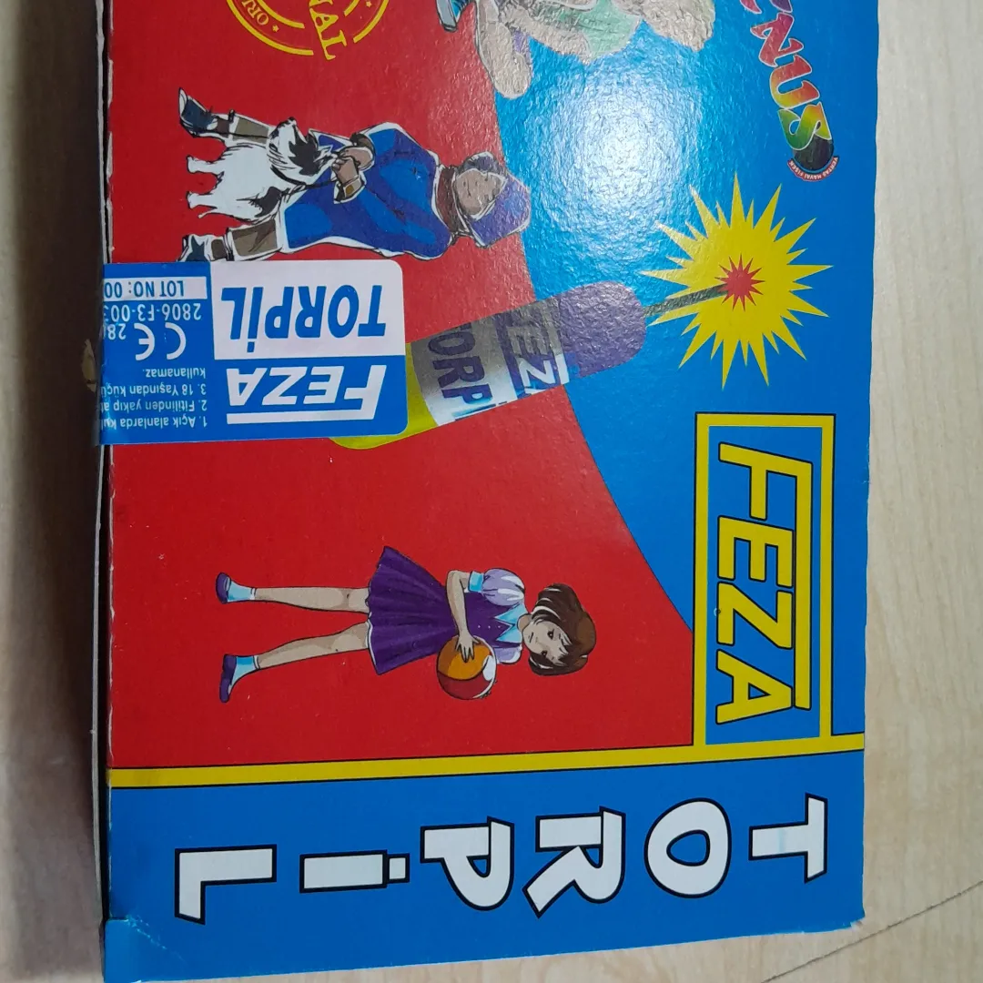 Büyük Boy Renkli Meşale